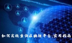 如何高效查询区块链平台:实用指南