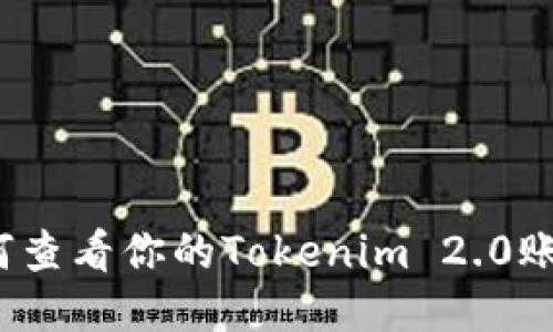如何查看你的Tokenim 2.0账户？
