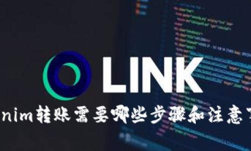 Tokenim转账需要哪些步骤和注意事项？