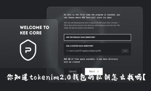 你知道tokenim2.0钱包的私钥怎么找吗？