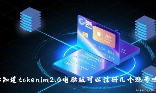 你知道tokenim2.0电脑版可以注册几个账号吗？
