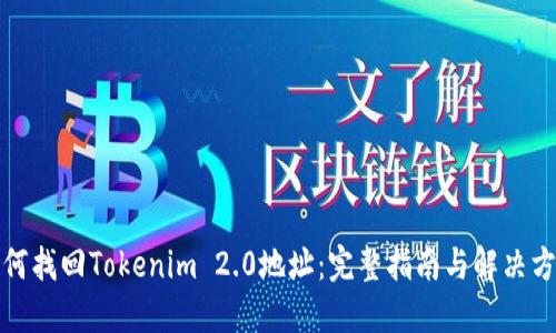 如何找回Tokenim 2.0地址：完整指南与解决方案