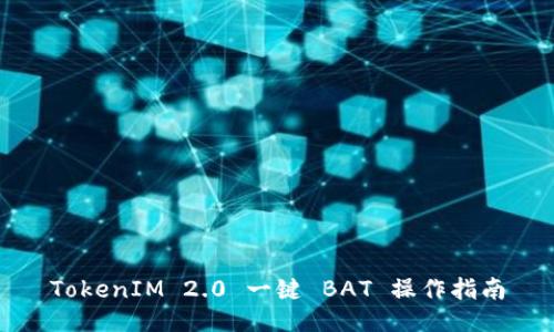 TokenIM 2.0 一键 BAT 操作指南